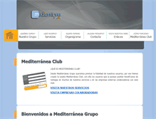 Tablet Screenshot of mediterraneagrupo.com